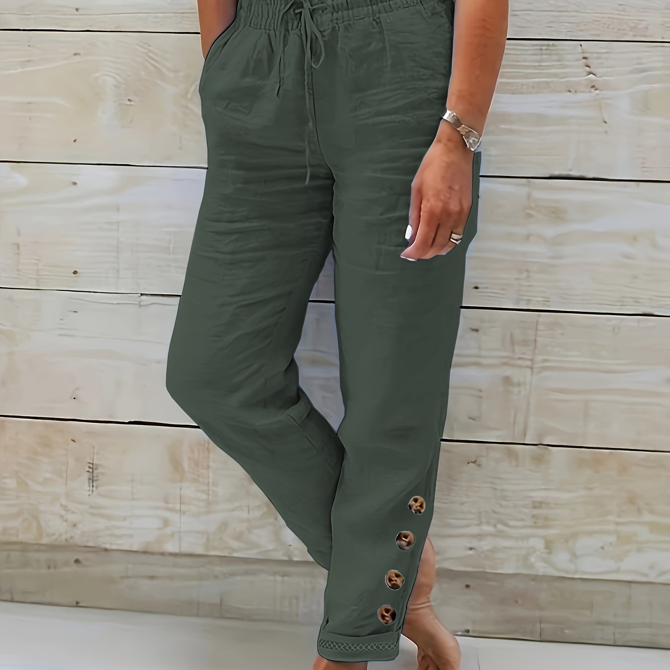Linnea™ – Pantalones ajustados de algodón