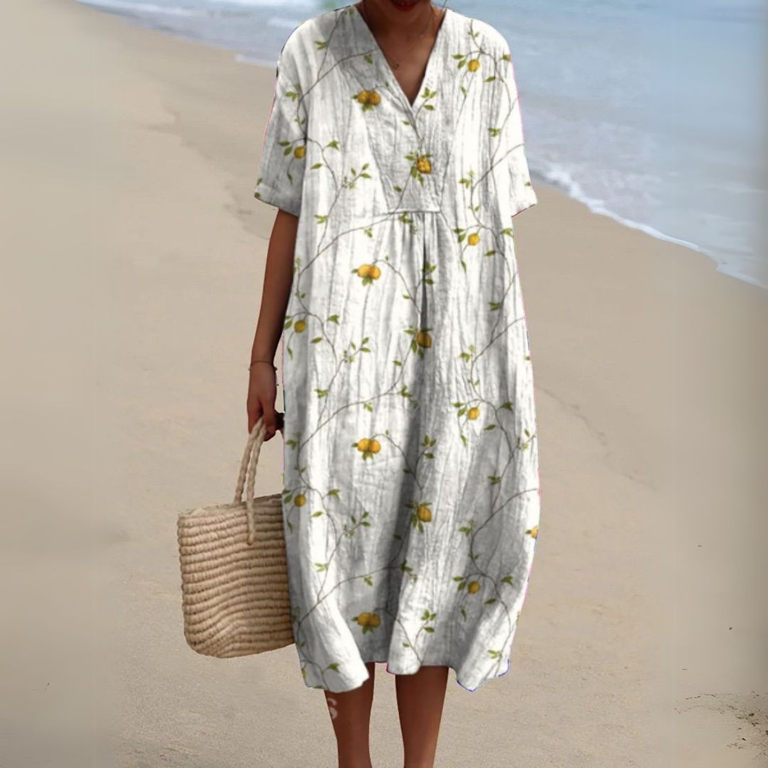 Audrey - Vestido Floral Primaveral