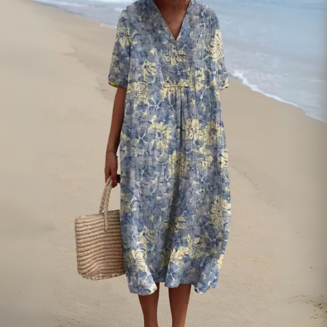 Audrey - Vestido Floral Primaveral