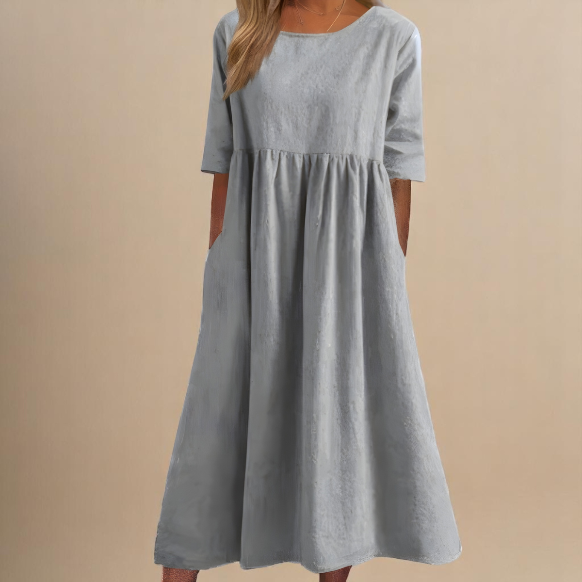 Minea - Vestido de Algodón Transpirable
