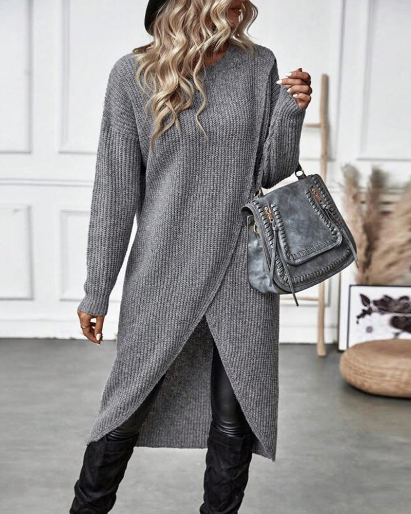 Laluna | Elegant Long Sweater Dress