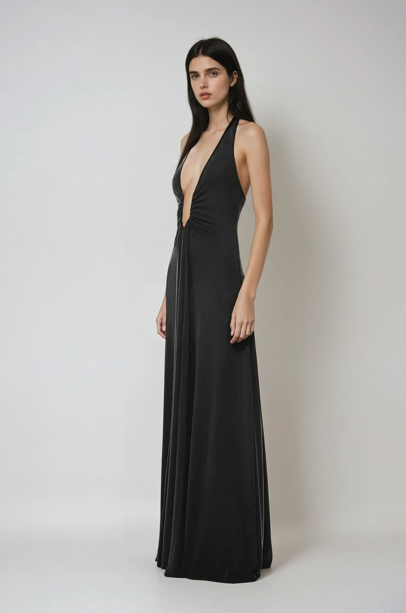 Vestido Maxi ALTHEA de Cupro