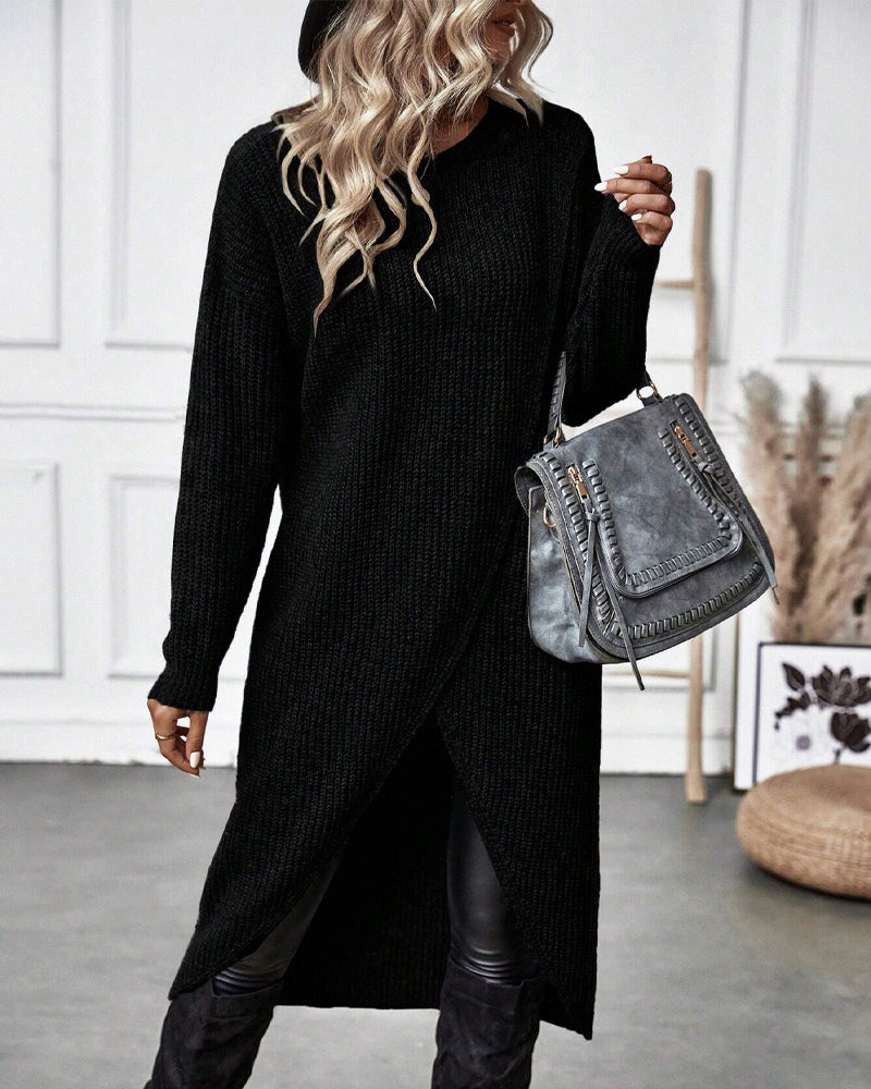 Laluna | Elegant Long Sweater Dress
