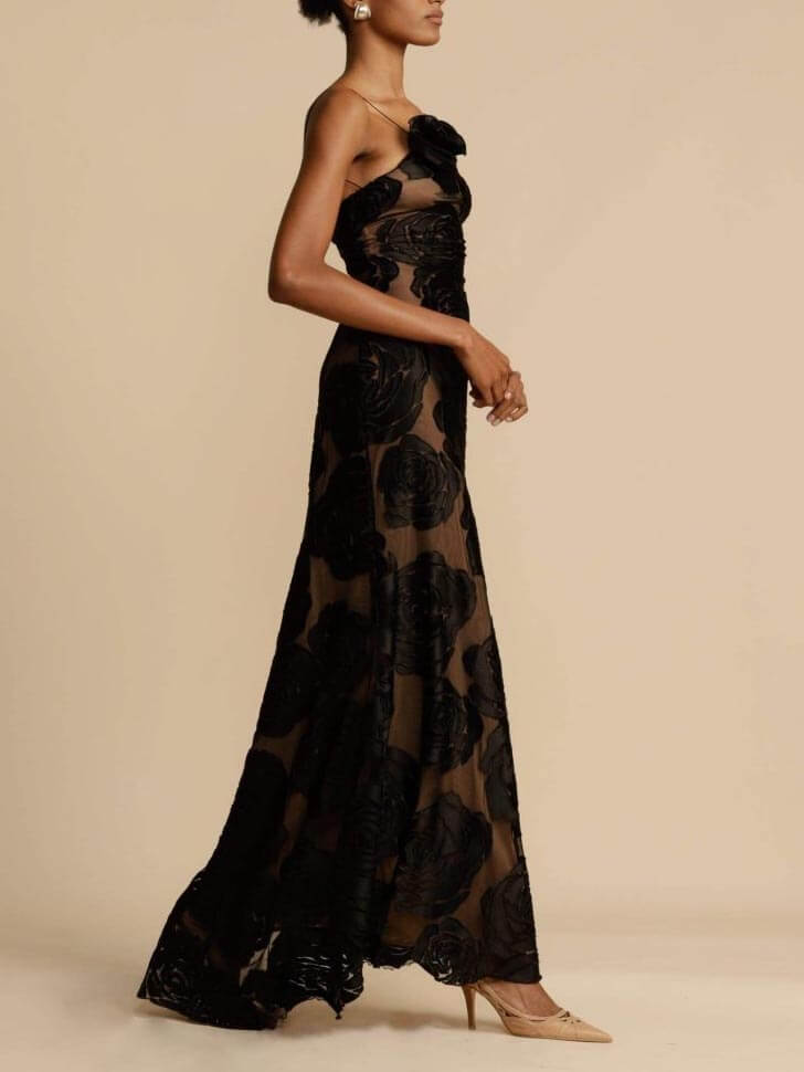Alice - Vestido Maxi de Flores