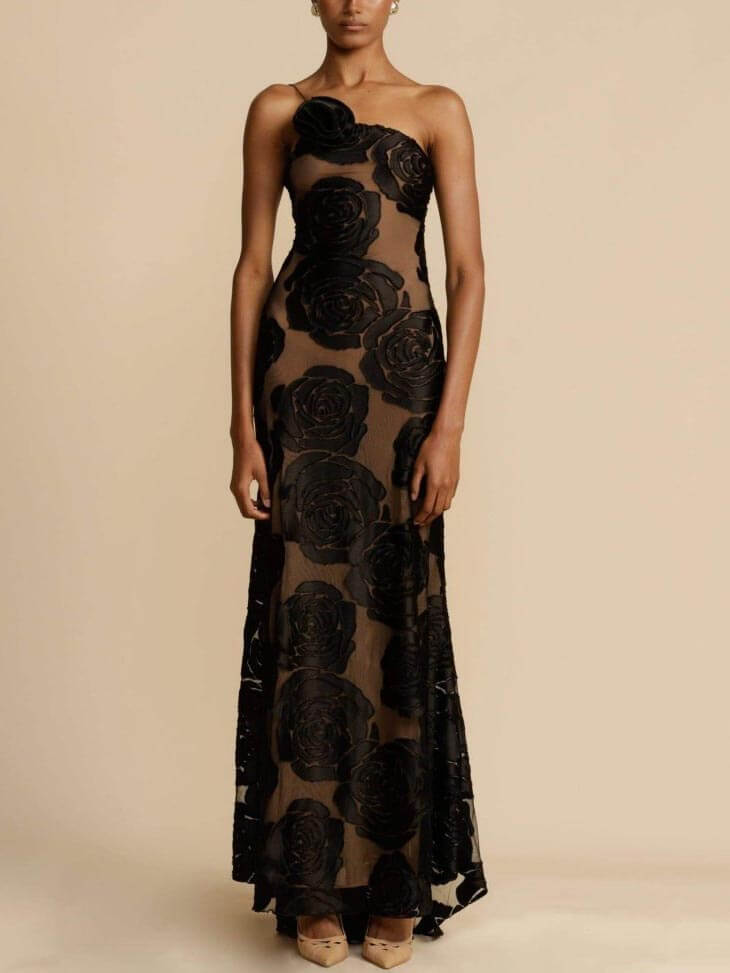 Alice - Vestido Maxi de Flores