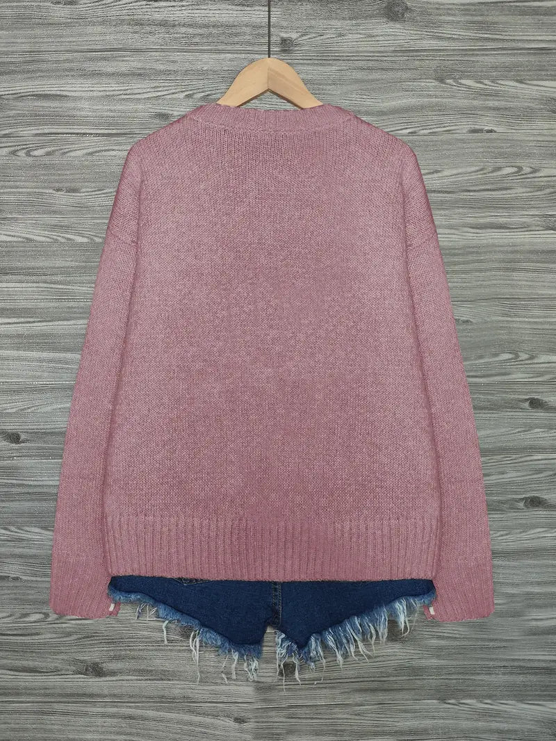 Urvana | Cat Printed Sweater