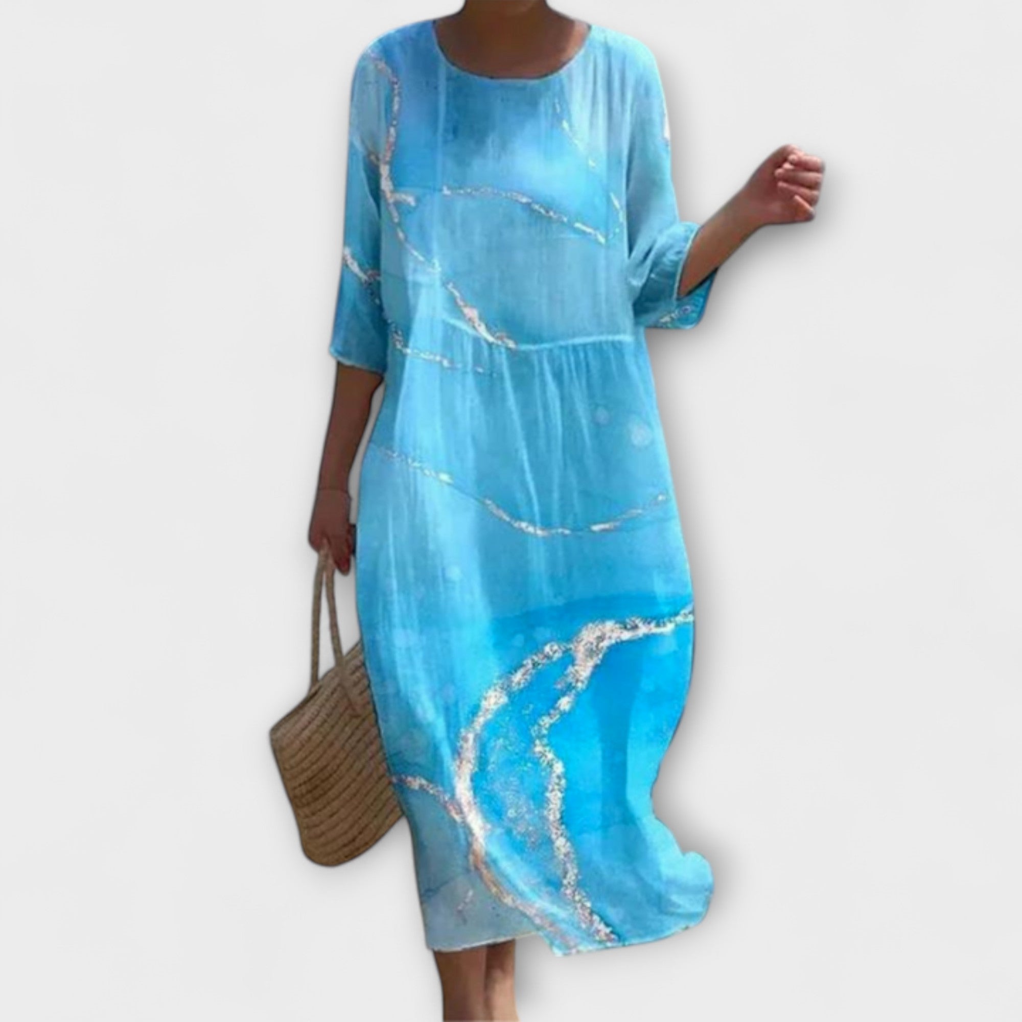 Marie | Elegante Vestido Midi Floral