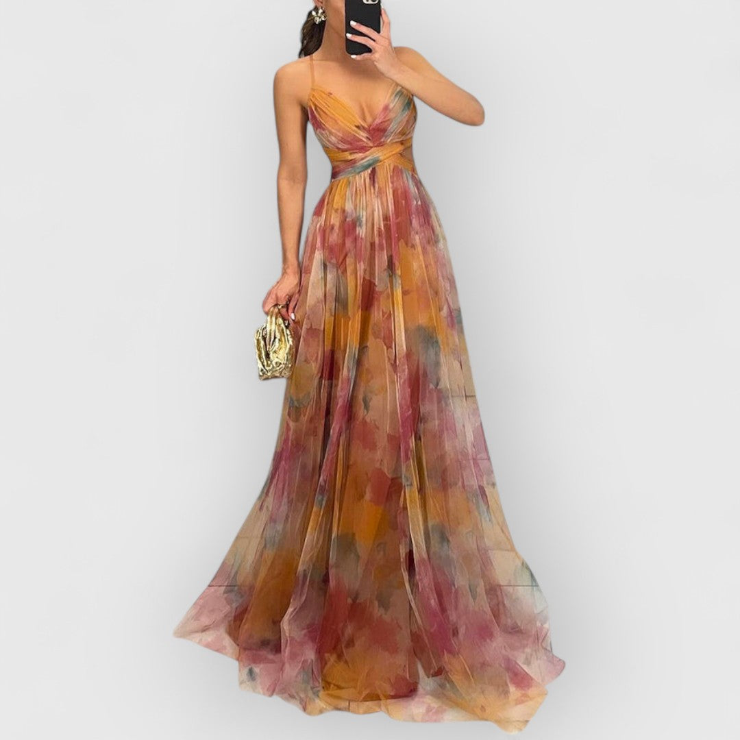 Verity | Maxivestido con estampado floral