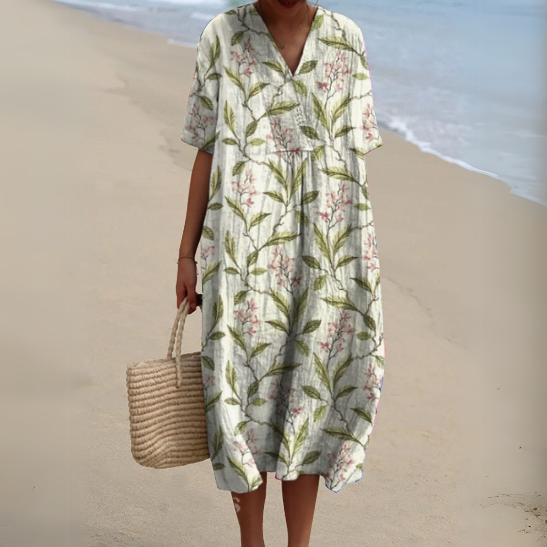 Audrey - Vestido Floral Primaveral