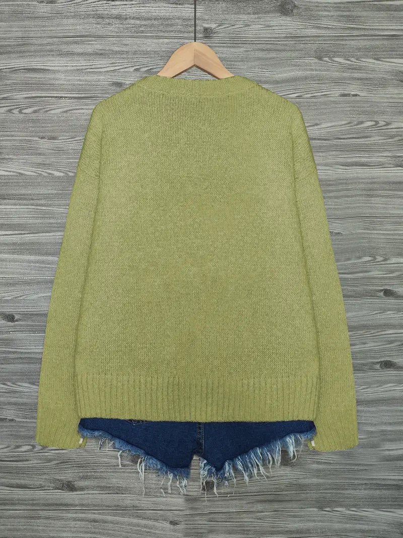 Urvana | Cat Printed Sweater