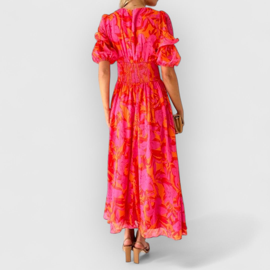 Rosa | Vestido Maxi Premium Suave