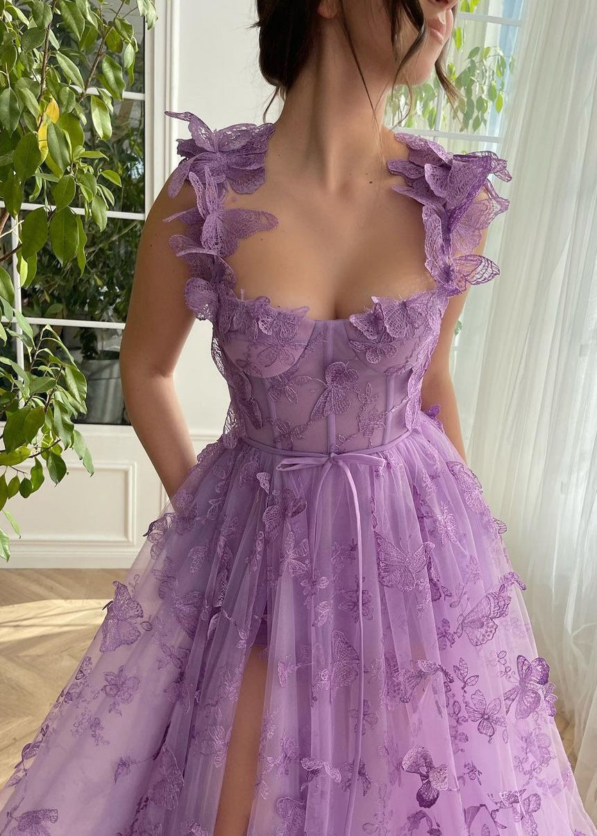 Medeline | Elegante Vestido Midi de Encaje