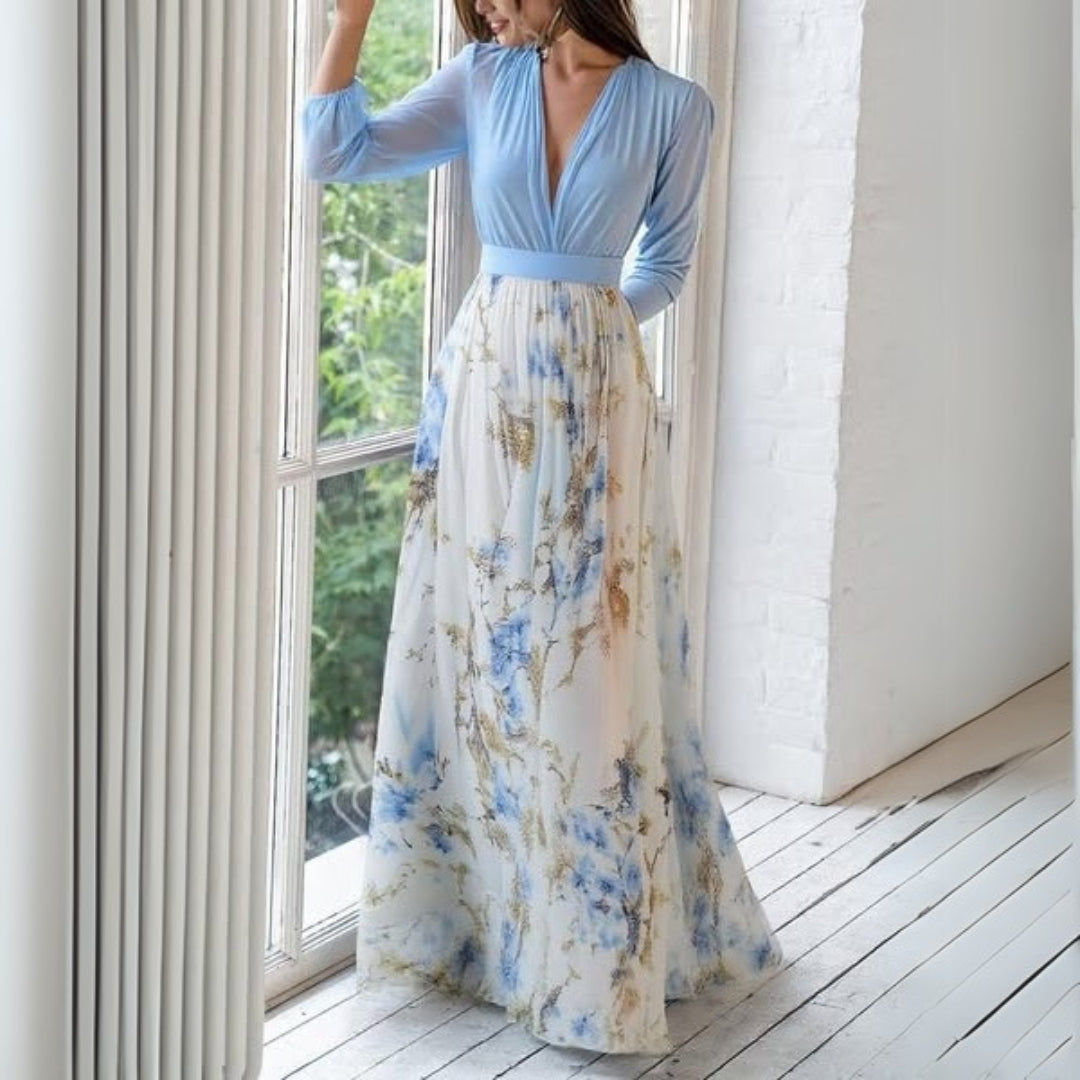 Dolores | Elegante Vestido Maxi Floral