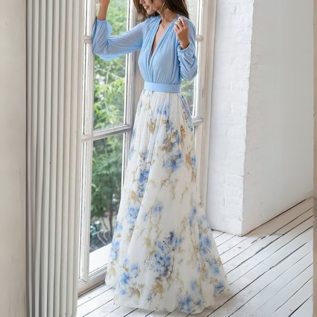 Dolores | Elegante Vestido Maxi Floral