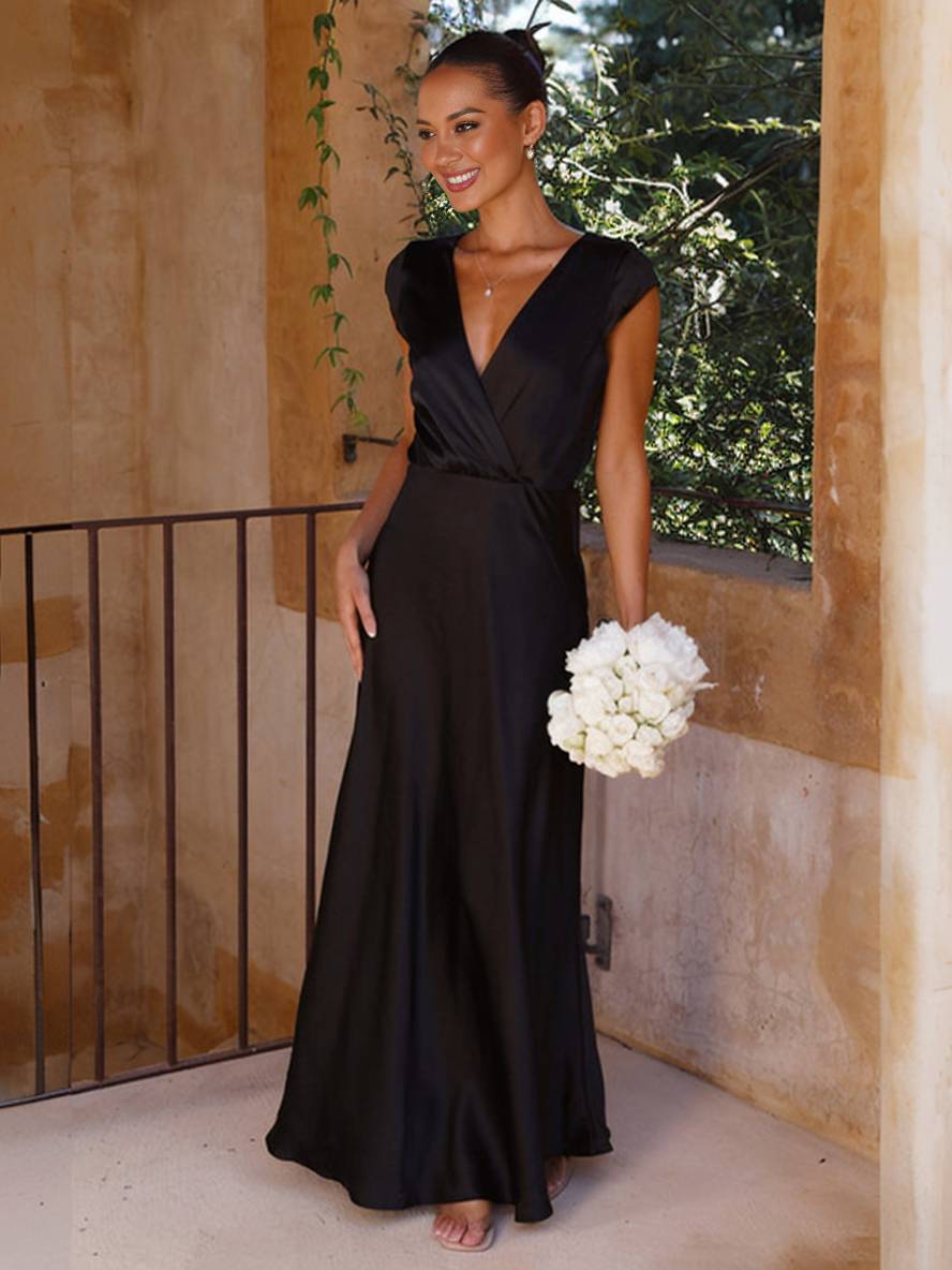 Vestido de Sirena de Satén LORINA