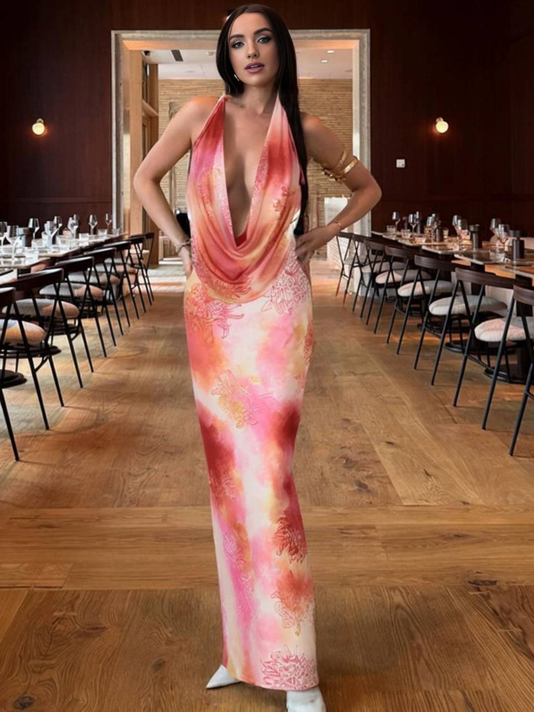 Vestido Maxi Floral LUNARA