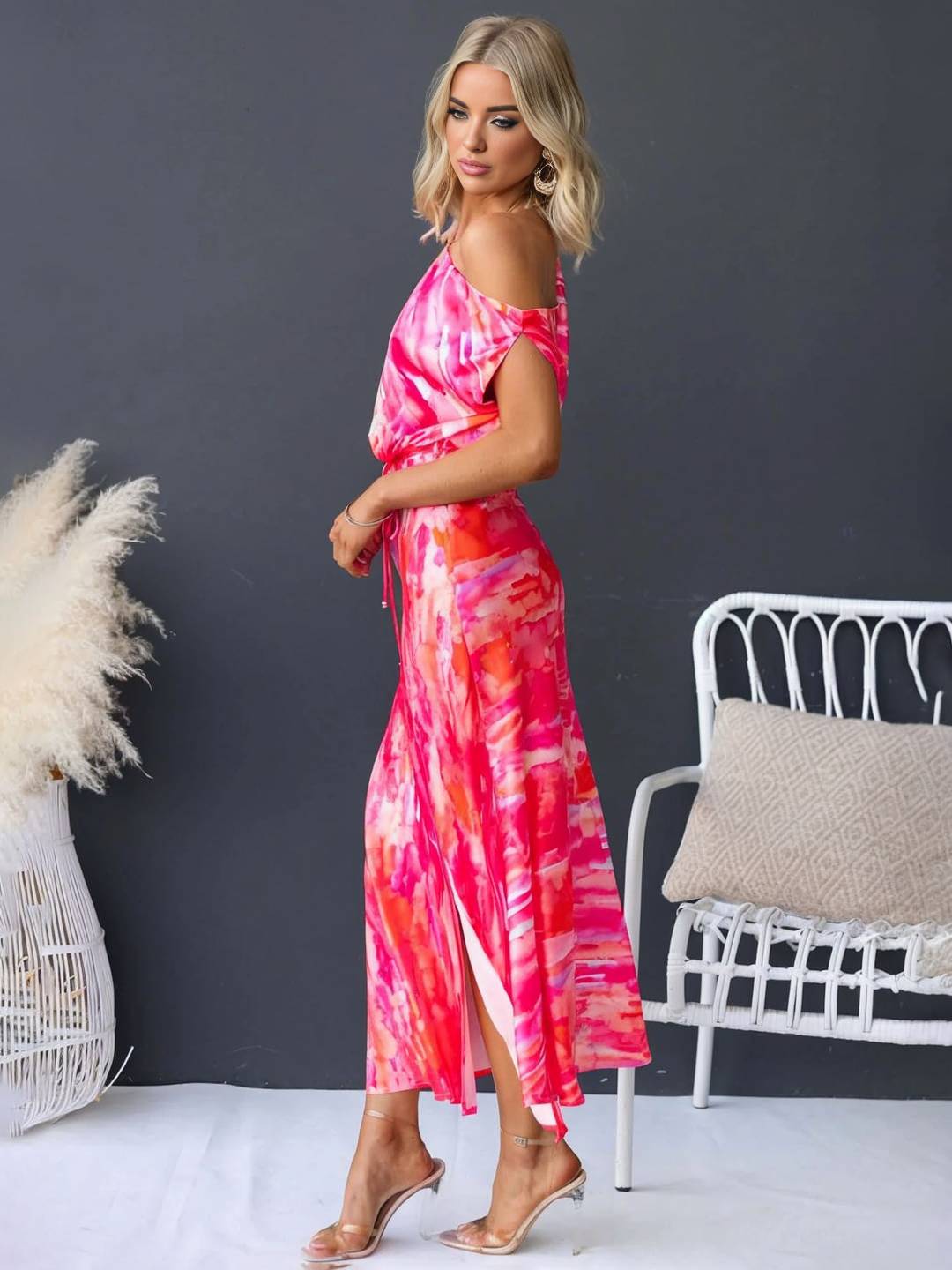 ILANYA Vestido Maxi Floral