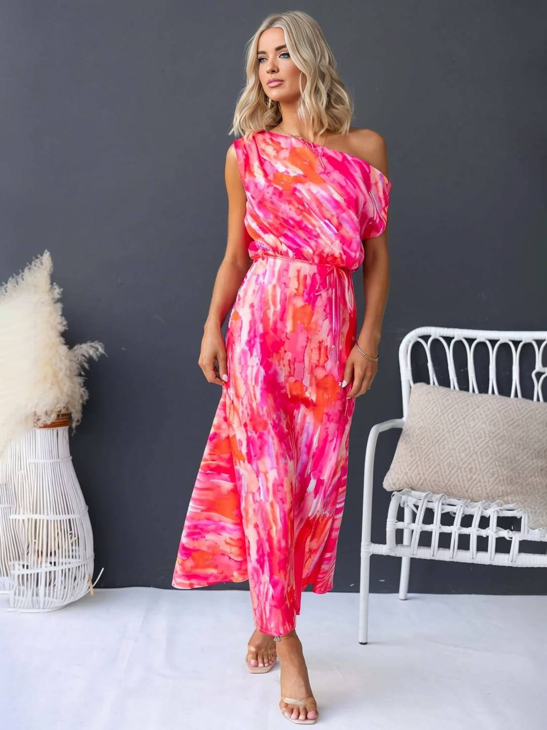 ILANYA Vestido Maxi Floral