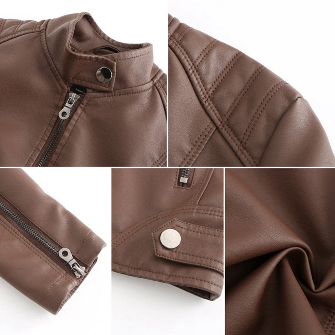 Dupont | Elegant Leather Jacket