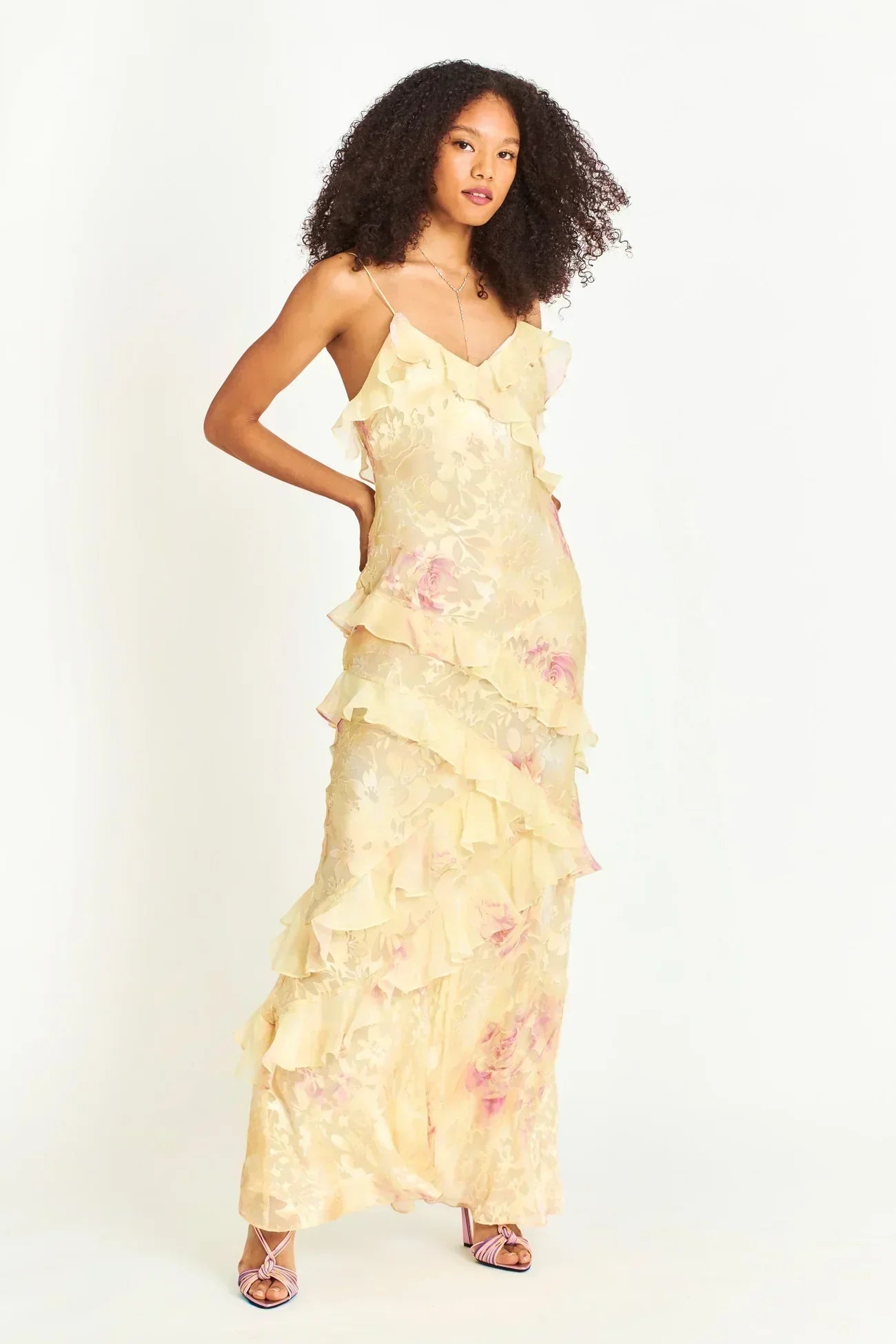 Amanda - Vestido Maxi Sin Mangas Ligero