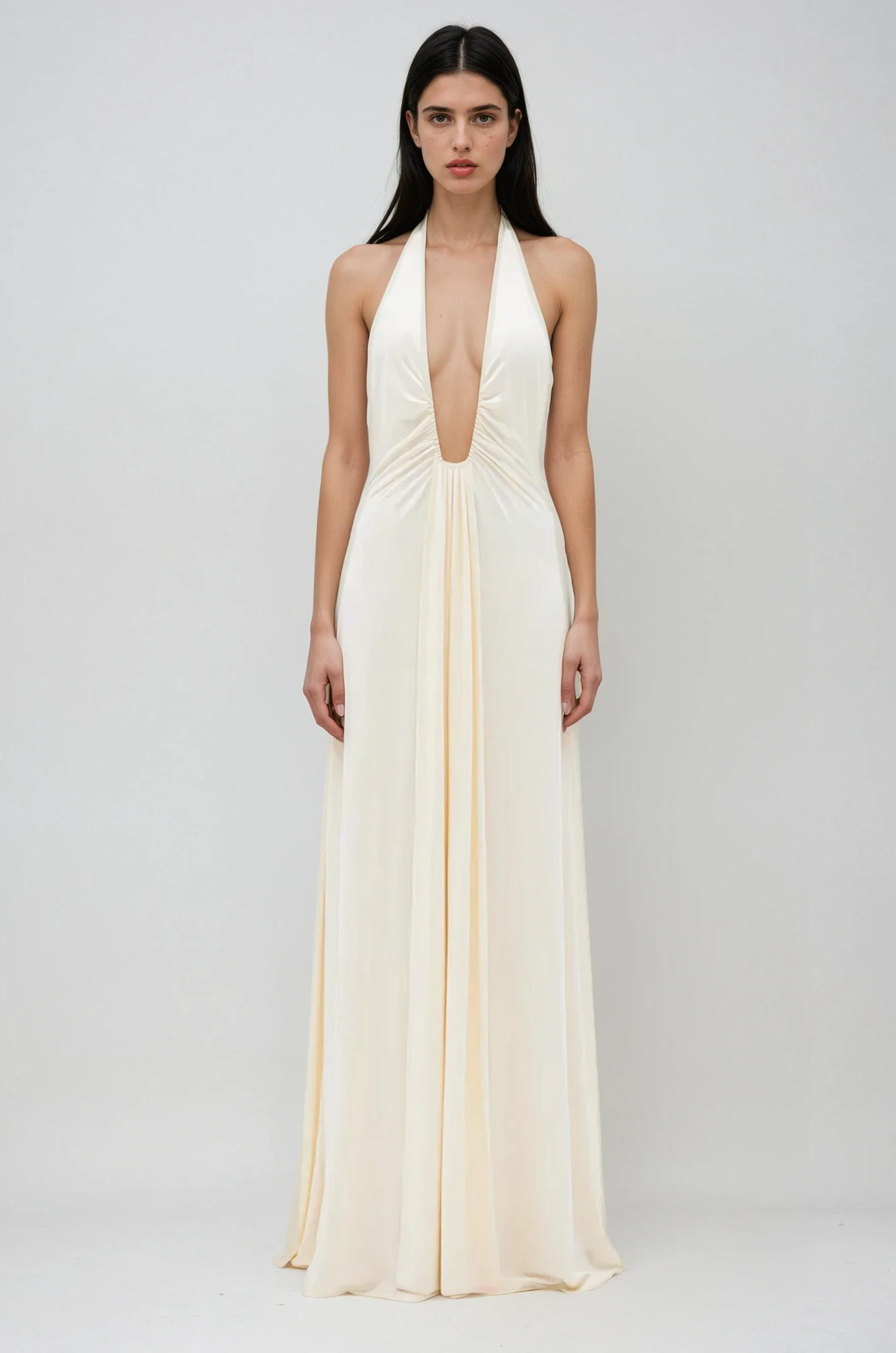 Vestido Maxi ALTHEA de Cupro