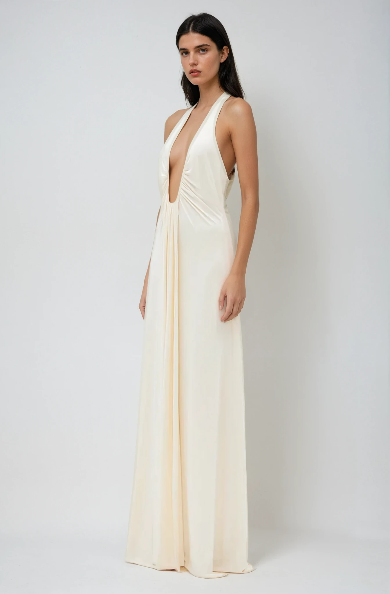 Vestido Maxi ALTHEA de Cupro