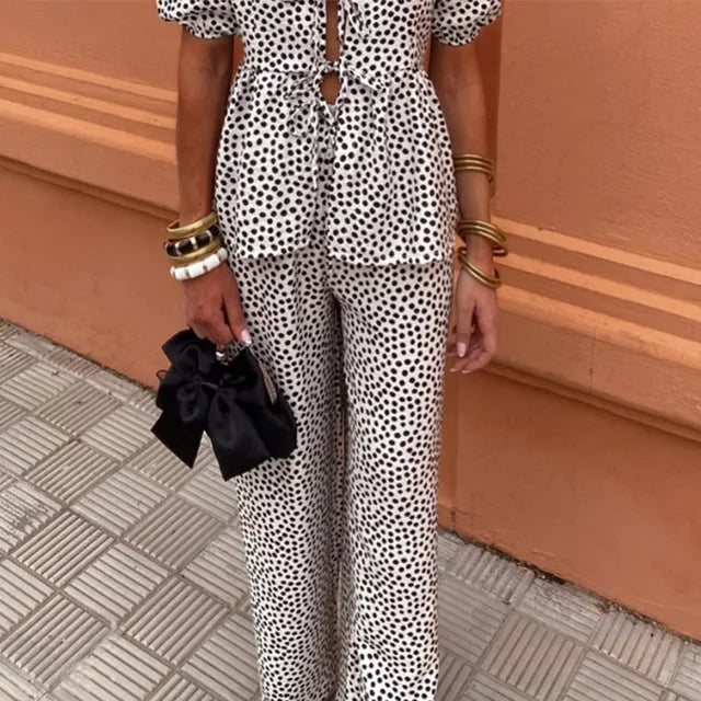 Lisa - Conjunto casual chic
