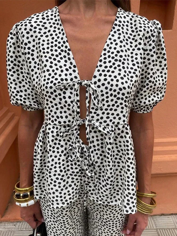 Lisa - Conjunto casual chic