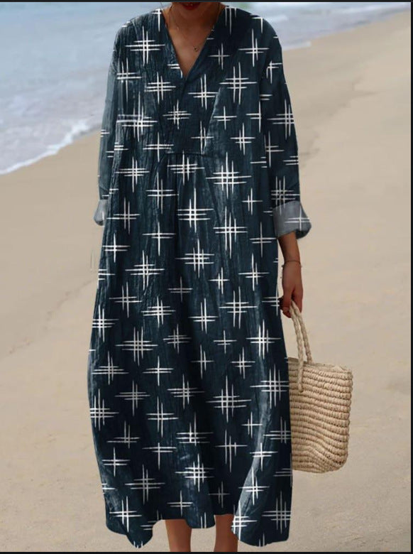 Elise | Vestido bohemio estrellado