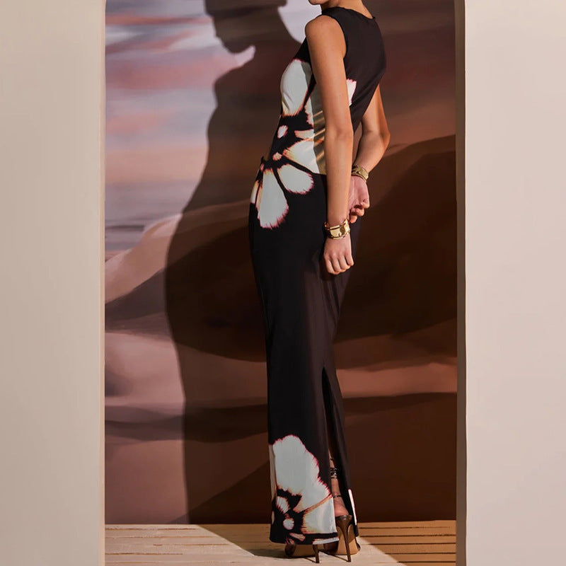 Vestido Maxi Murci Rosa del Desierto