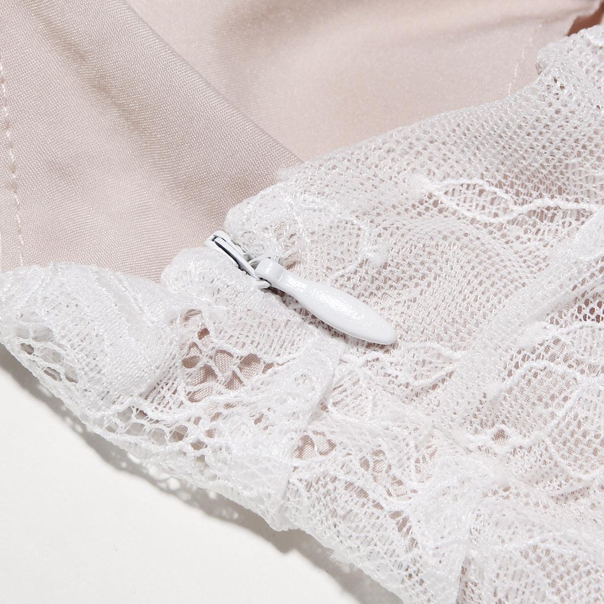 Celeste | Vestido Maxi de Encaje