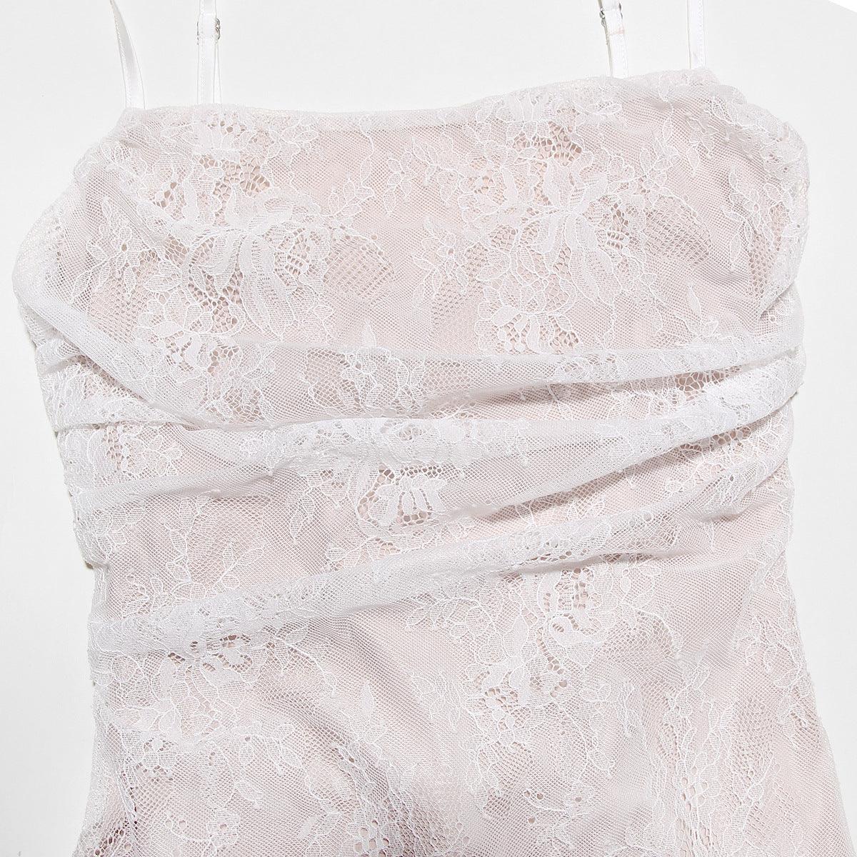 Celeste | Vestido Maxi de Encaje