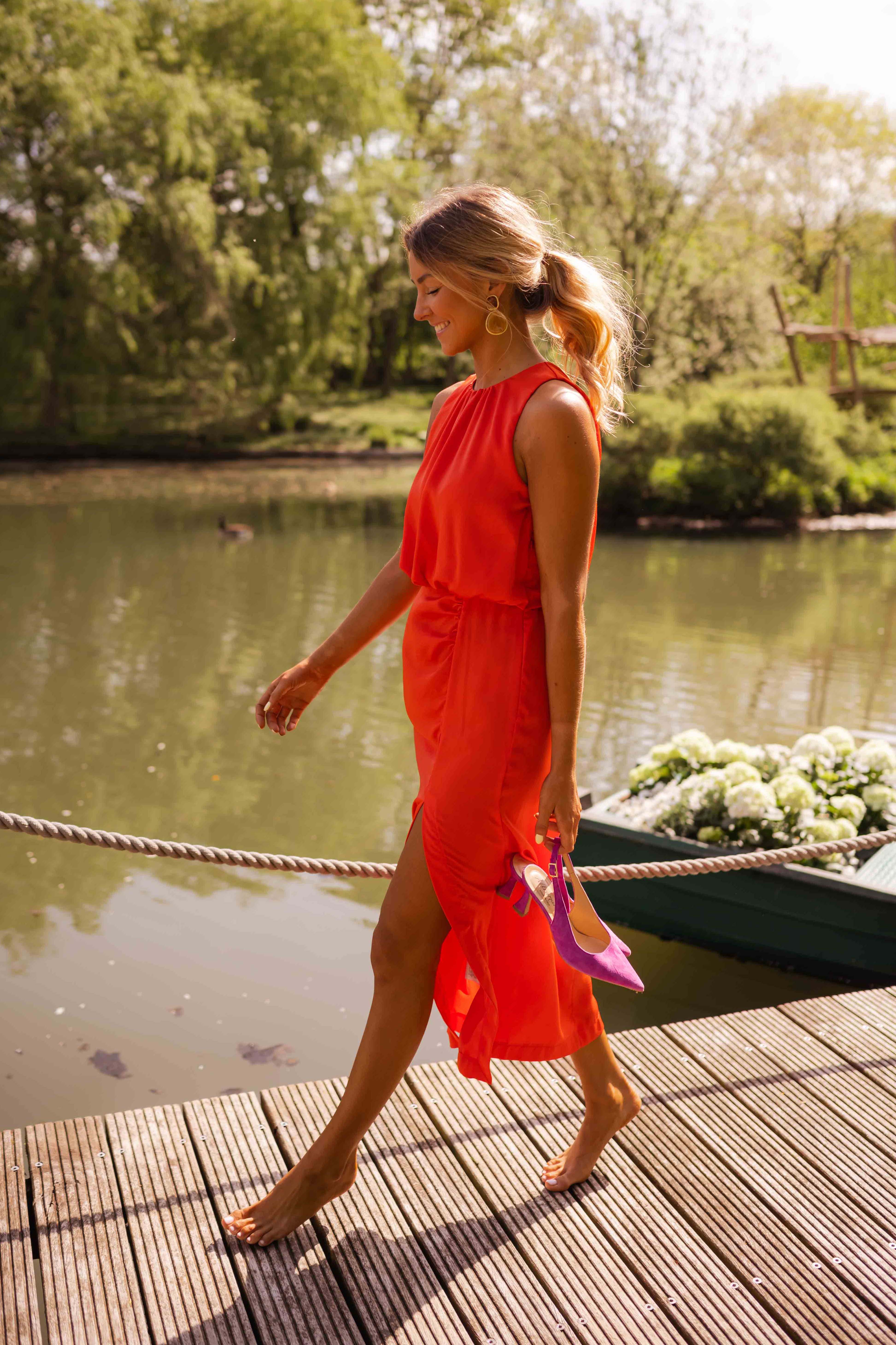 Leonie | Vestido Midi – Elegancia y Ligereza de Verano