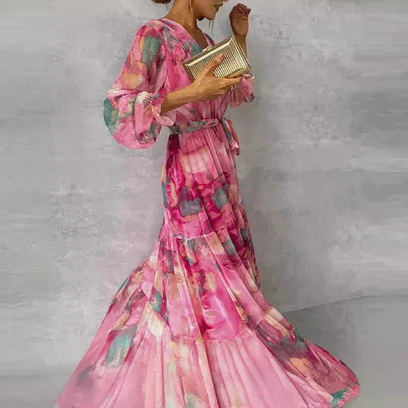 Emily - Vestido Floral Elegante