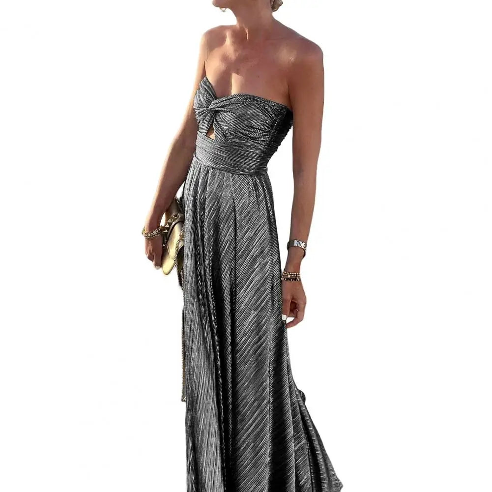 Victoria | Vestido Maxi Elegante Sin Tirantes