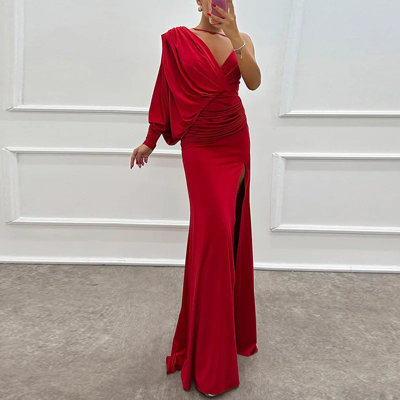 Iliana | Vestido de un solo hombro