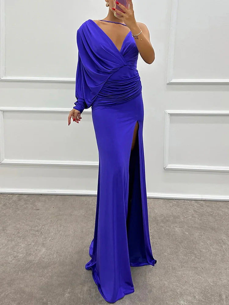 Iliana | Vestido de un solo hombro
