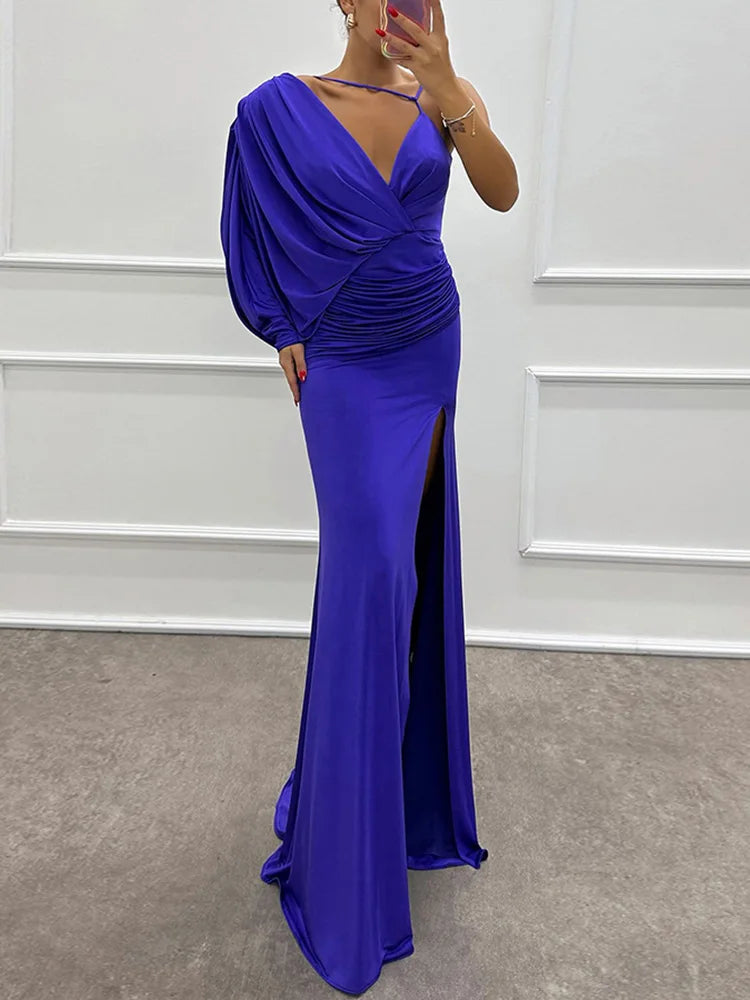 Iliana | Vestido de un solo hombro