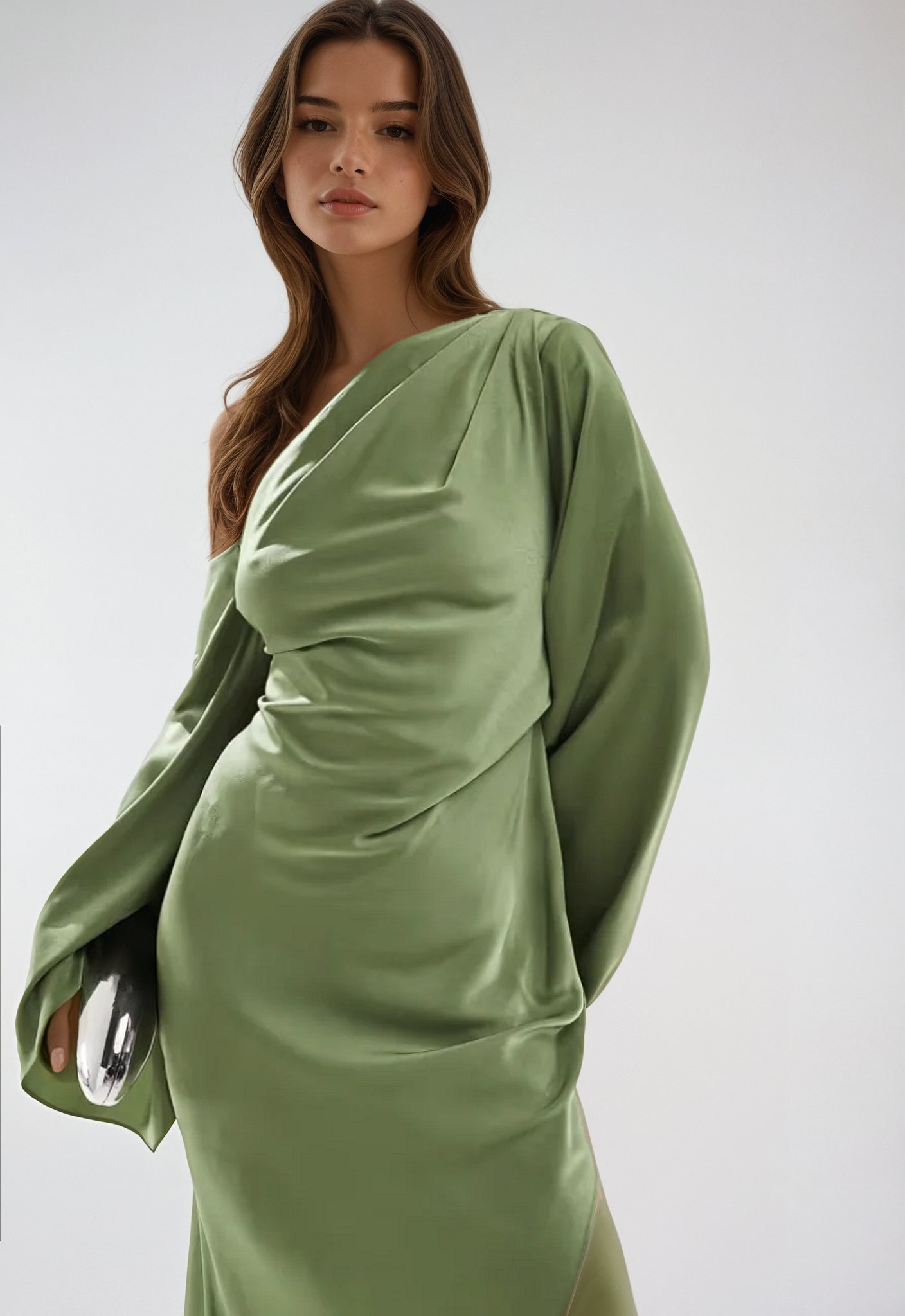 Vestido de Elegancia Esmeralda SERENA