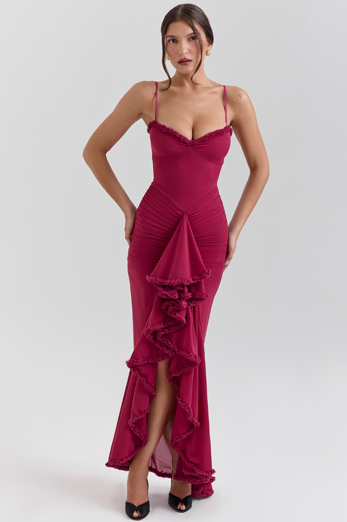 Edith | Encantador Vestido con Volantes