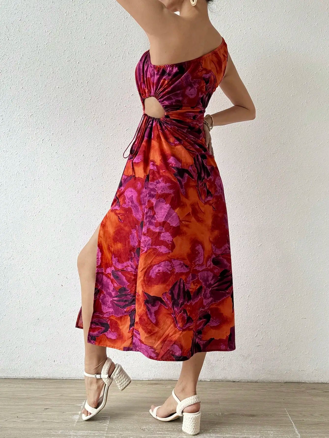 Sandra | Vestido Ajustado con Una Tirante