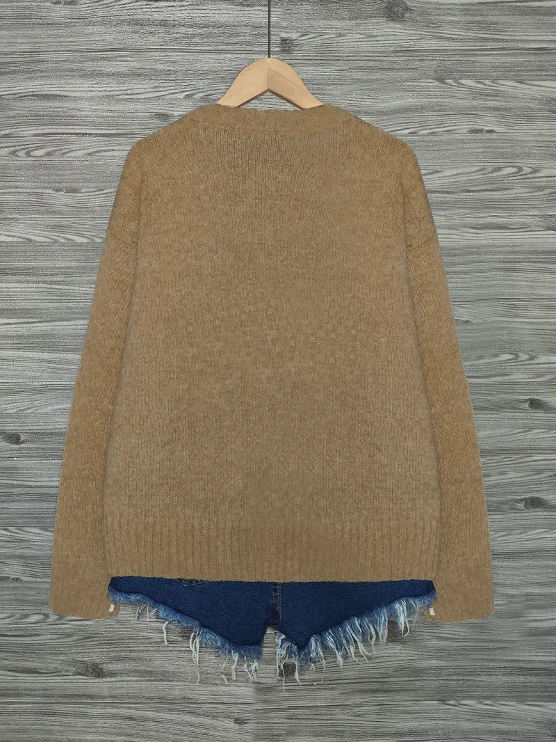 Urvana | Cat Printed Sweater