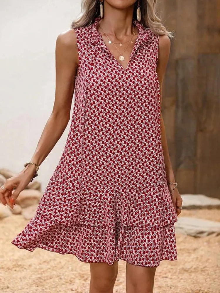 Théa | Vestido fluido de verano que realza la silueta