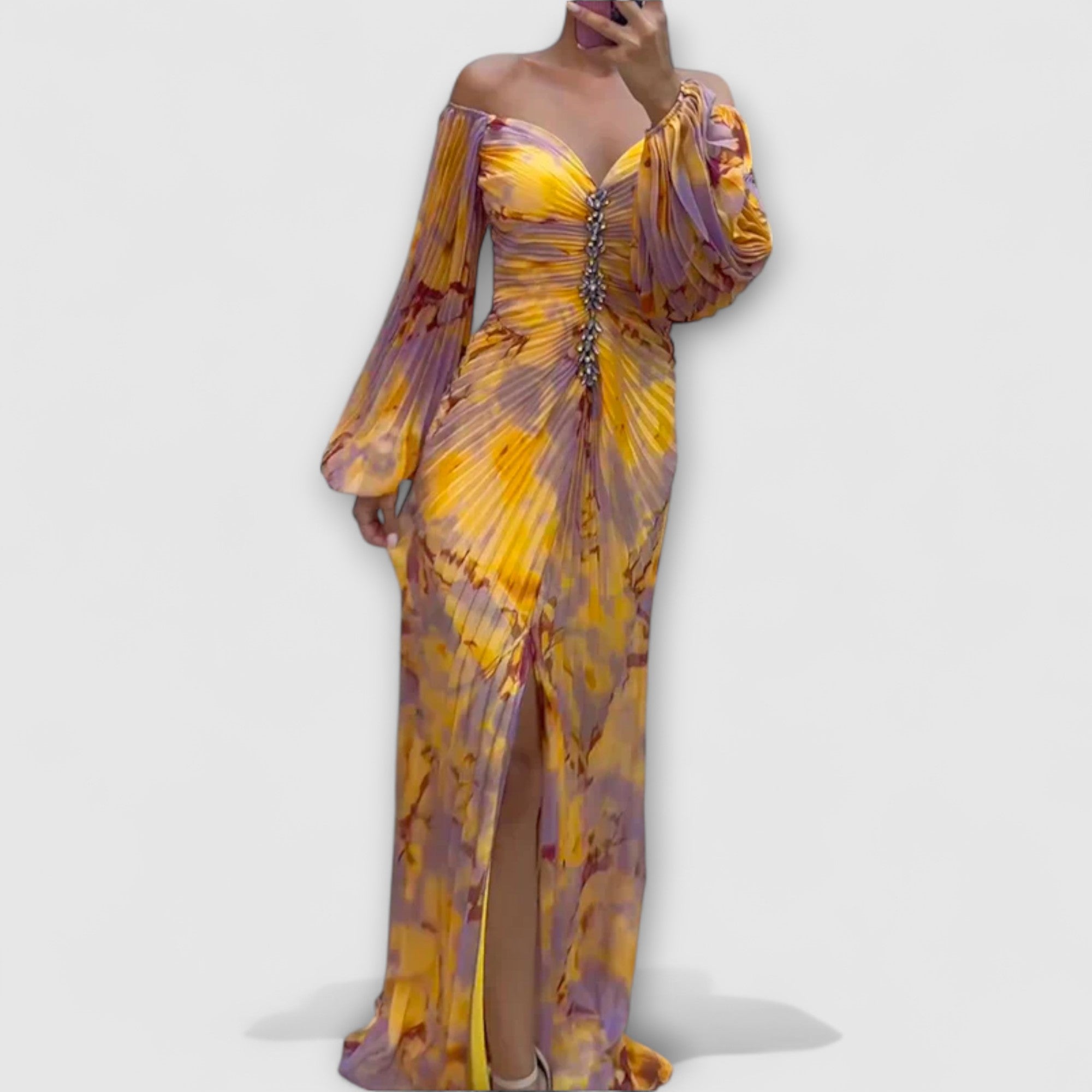 Gisselle | Vestido Elegante con Escote en V