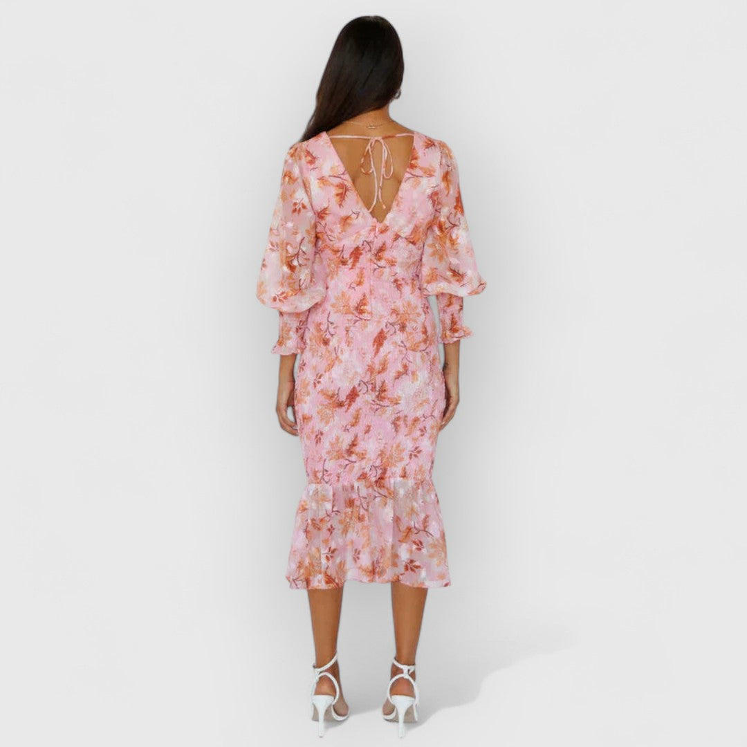 Camille | Elegancia Floral en Vestido