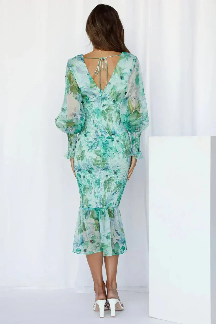 Miley - Vestido de estampado floral