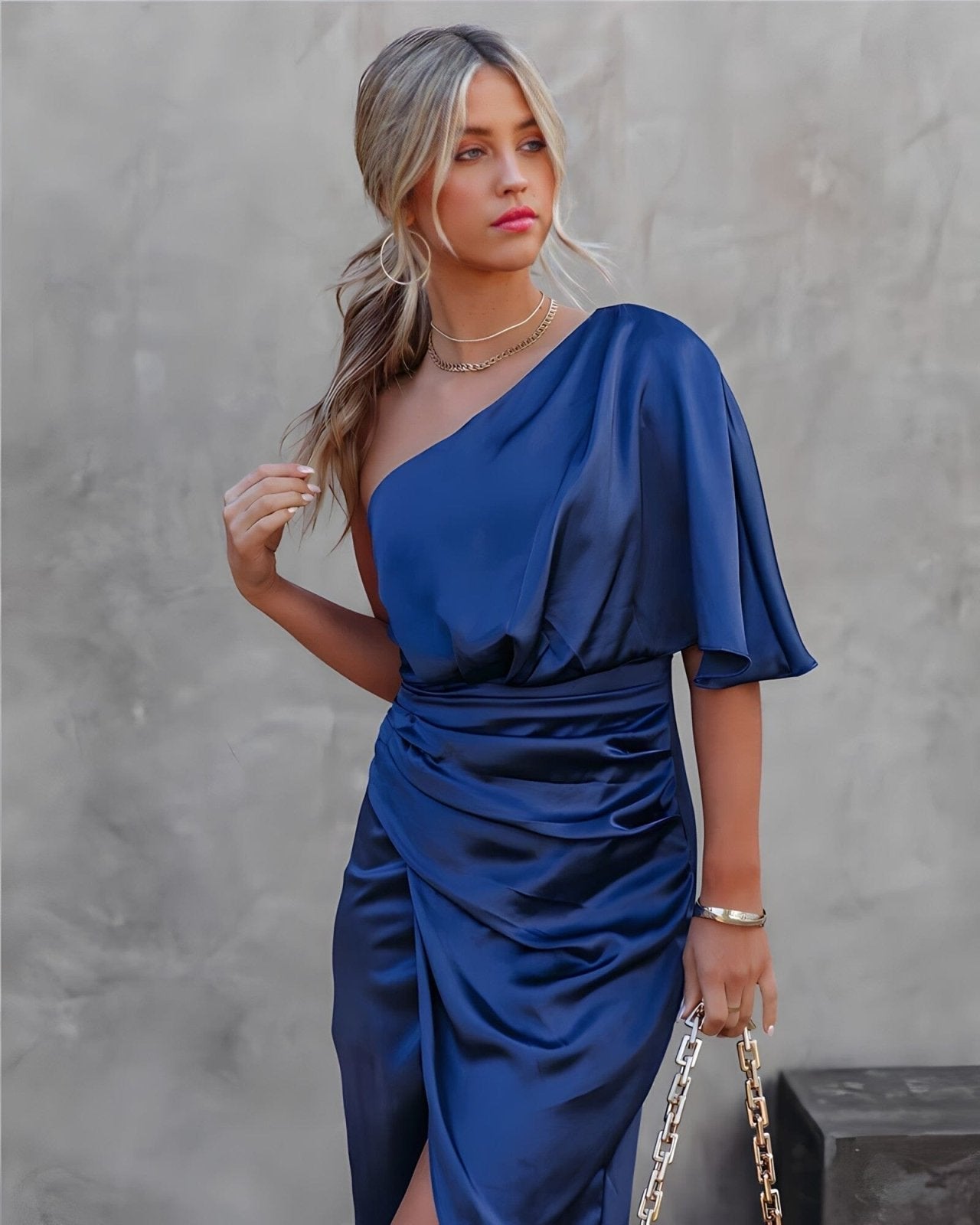 Dhalia | Vestido Elegante Asimétrico