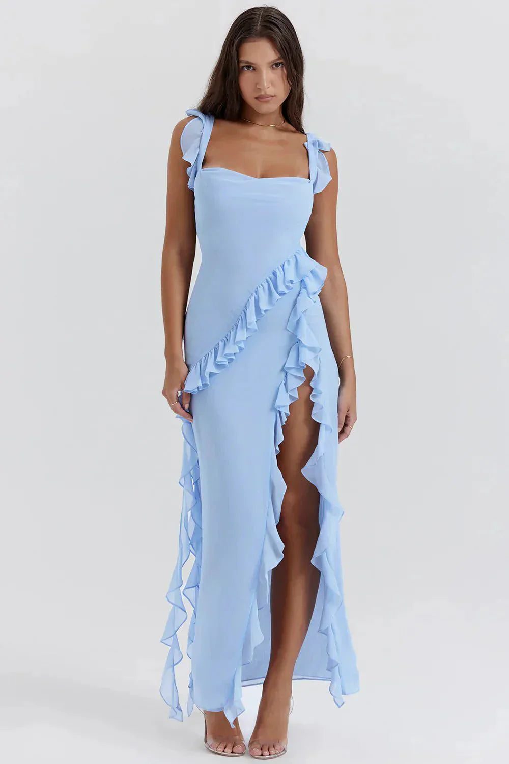 Lara™ | Vestido Maxi Elegante con Abertura