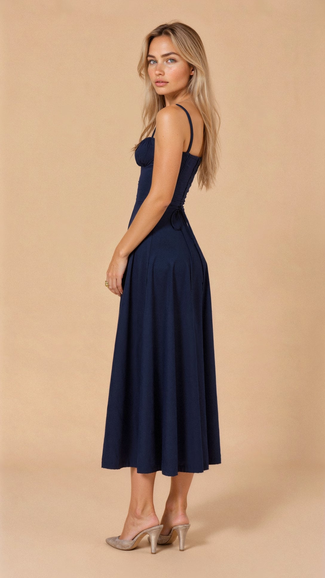 Ilona | Vestido Midi Cintura
