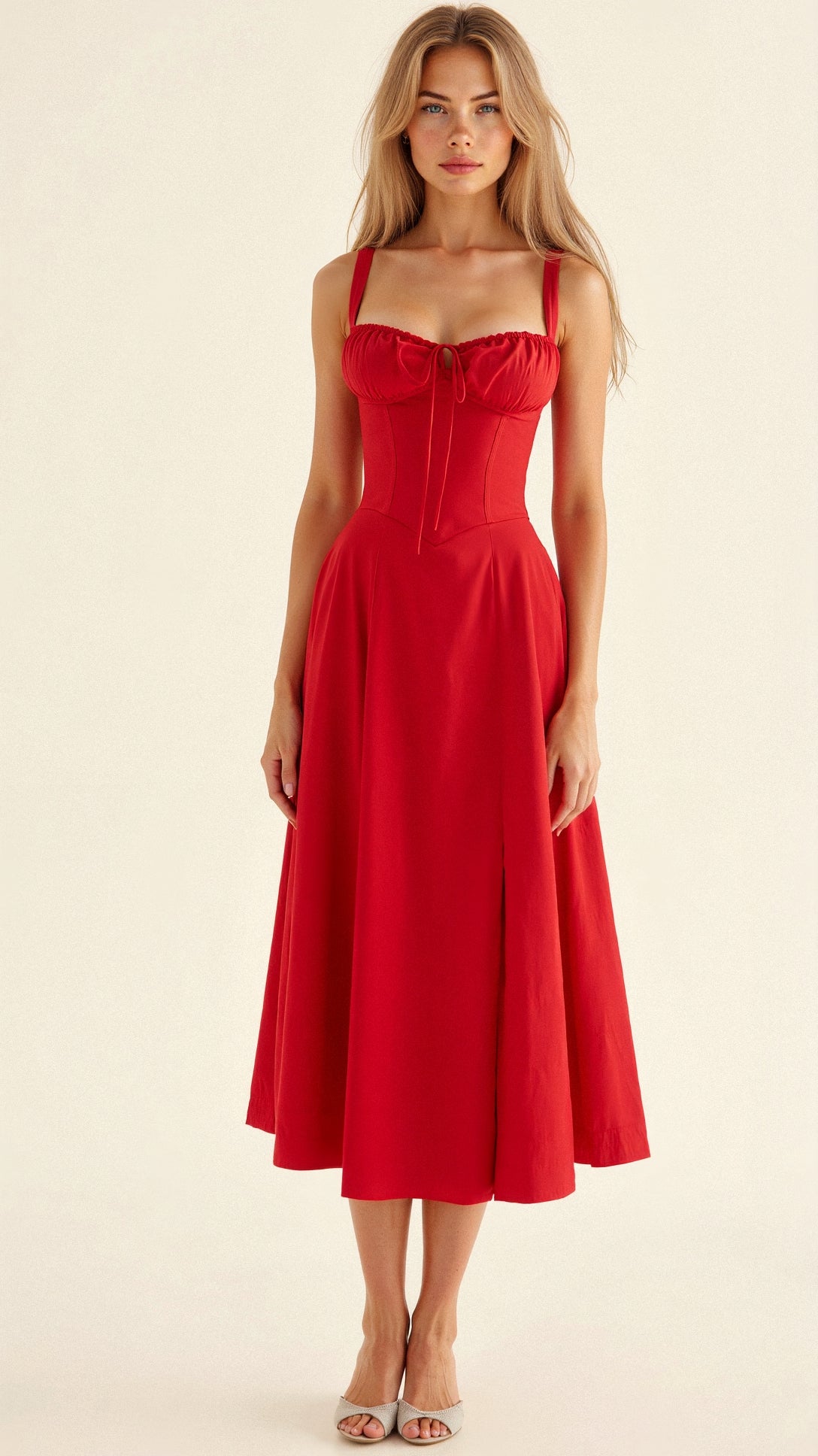 Ilona | Vestido Midi Cintura